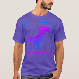 Camiseta Sin diseño gráfico de dinosaurios de internet