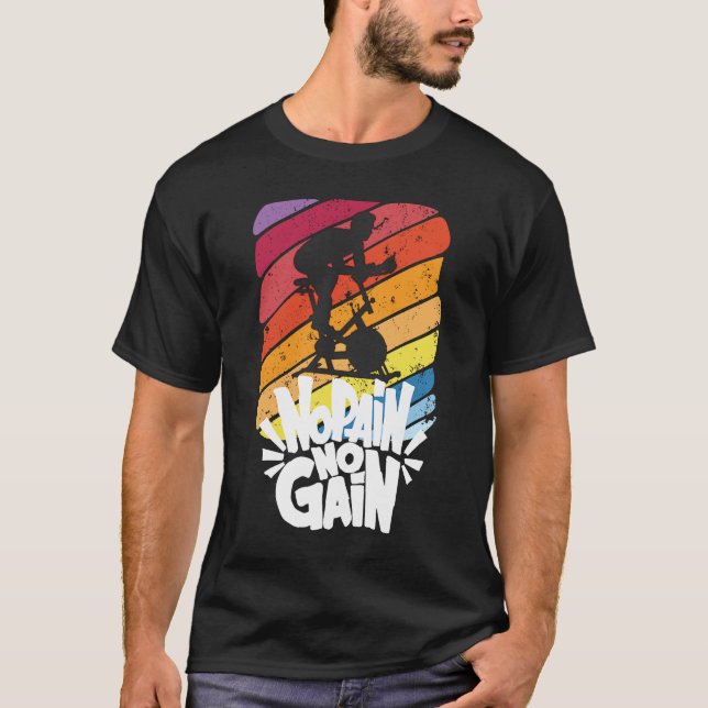 Camiseta Sin Dolor Sin Ganancia Ciclismo Cubierto Clase 1 (Anverso)