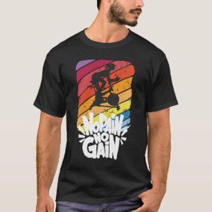 Camiseta Sin Dolor Sin Ganancia Clase De Ciclismo Cubierto