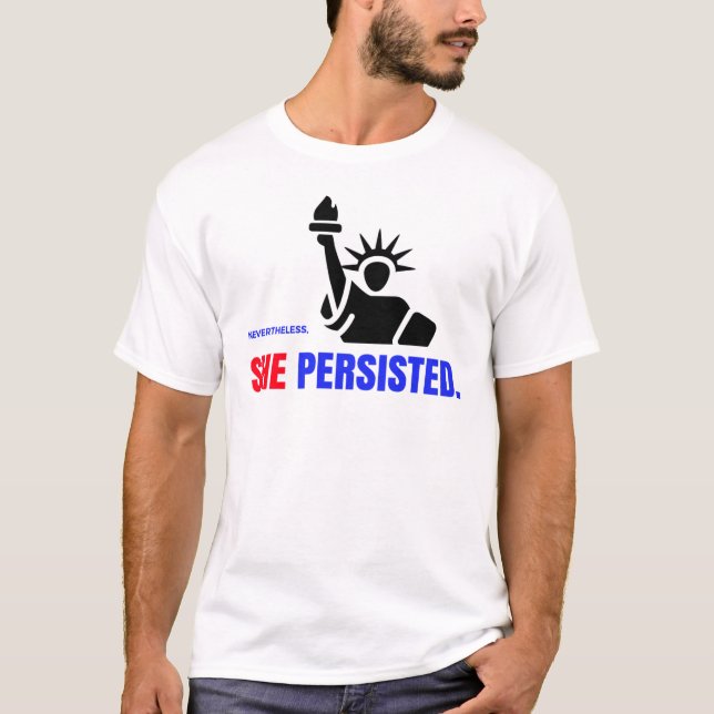 Camiseta Sin embargo, ella persistió (Anverso)