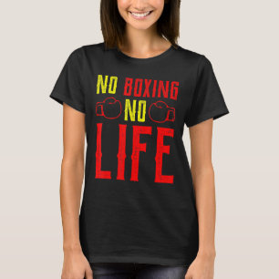 Camiseta Sin entrenamiento de entrenadores de boxeo de por