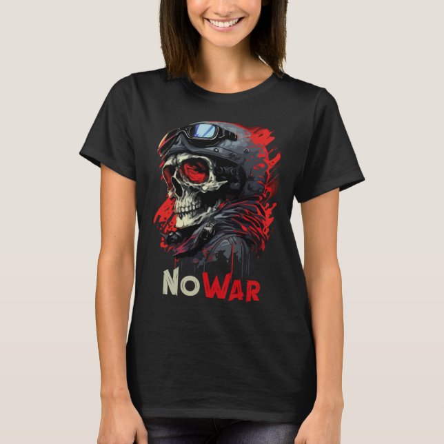 Camiseta Sin esqueleto de guerra 1 (Anverso)