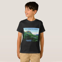 Camiseta sin etiqueta para niños Glacier National