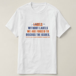 Camiseta sin etiquetas
