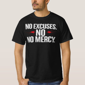 Camiseta Sin excusa no gracias - Motivational Gym T-Shirt