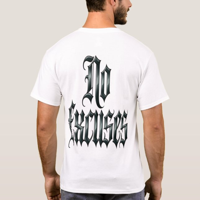 Camiseta Sin Excusas (Reverso)