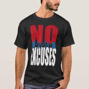 Camiseta Sin Excusas Gimnasio