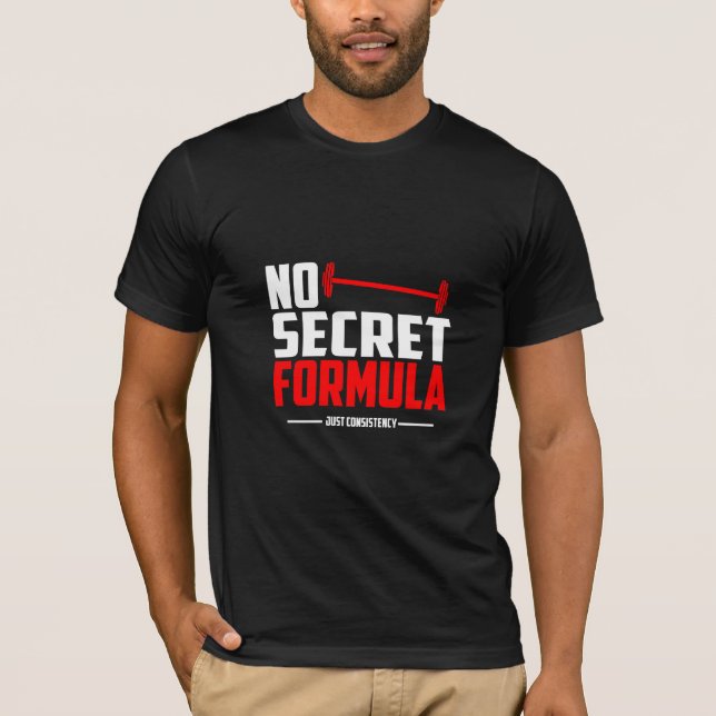 Camiseta Sin fórmula secreta - Gym T-Shirt (Anverso)