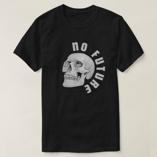 Camiseta Sin futuro colirio (Diseño del anverso)