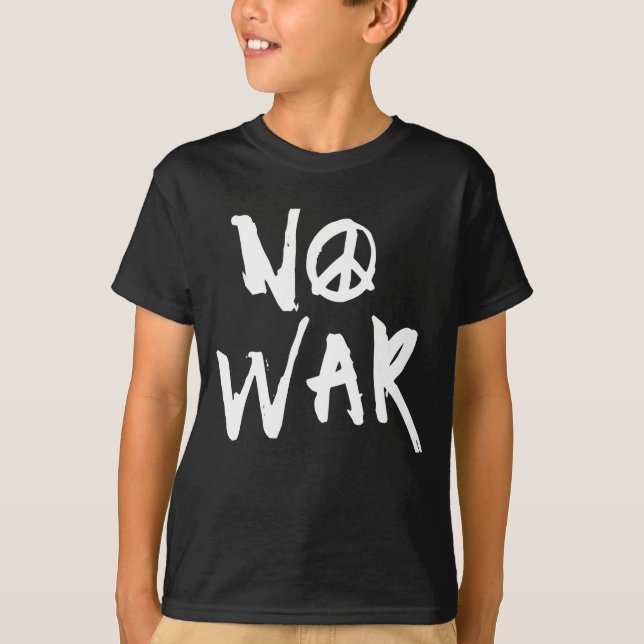 Camiseta Sin guerra (Anverso)