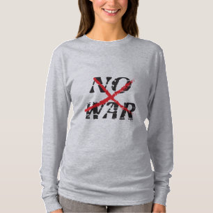 Camiseta Sin guerra, contra la guerra, libertad, no violenc