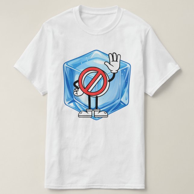 Camiseta Sin Hielo (Diseño del anverso)