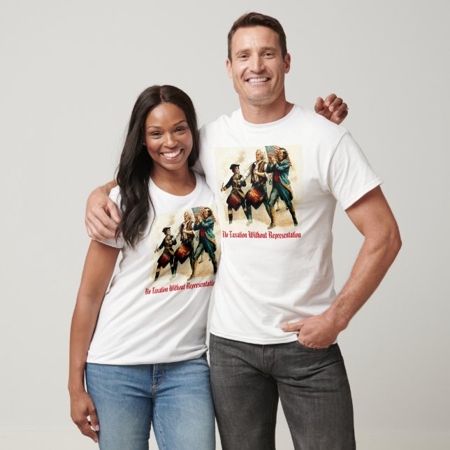 Camiseta Sin Impuestos Sin Representación (Unisexo)