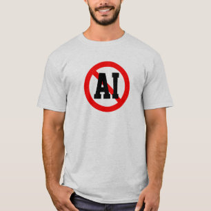 Camiseta Sin inteligencia artificial