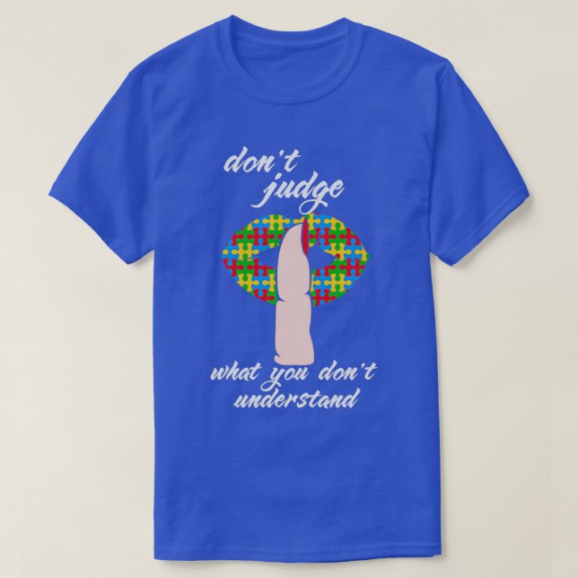 Camiseta Sin juicio (Diseño del anverso)