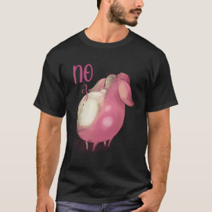 Camiseta Sin Lechón de cerdo lindo no conmigo Mini cerda