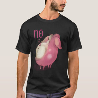 Camiseta Sin Lechón de cerdo lindo no conmigo Mini cerda