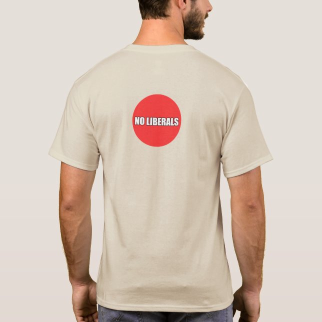 CAMISETA SIN LIBERALES (Reverso)