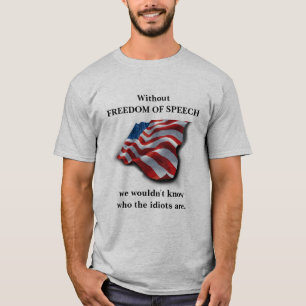 Camiseta sin libertad de expresión
