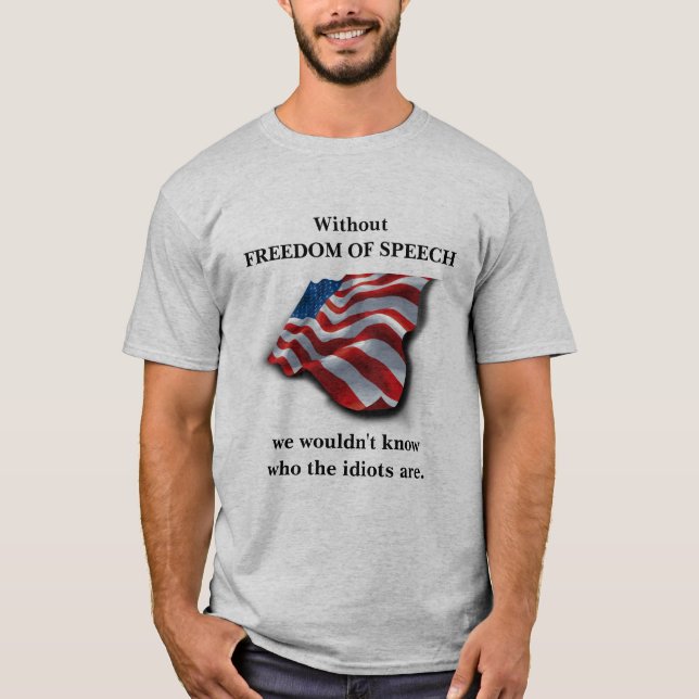 Camiseta sin libertad de expresión (Anverso)