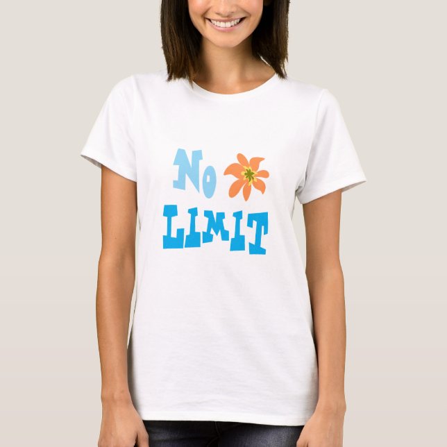 Camiseta sin límite (Anverso)