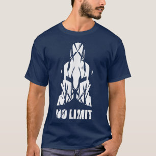 Camiseta Sin límite de la aptitud del gimnasio Spartan Helm