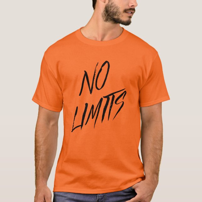Camiseta Sin límites (Anverso)