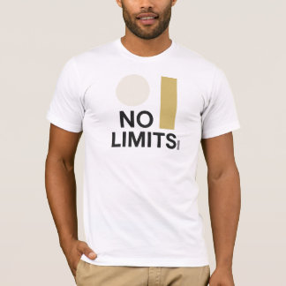 Camiseta Sin límites - Tee gráfico negrita Minimalista de S