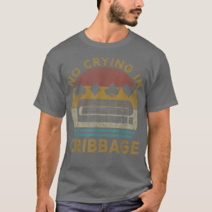 Camiseta Sin Llorar En El Gracioso Tablero De Basura Vintag