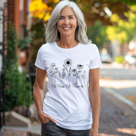 Camiseta Sin lluvia sin flores