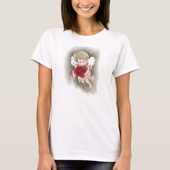 Camiseta sin mangas Be Mine Valentine (Anverso)