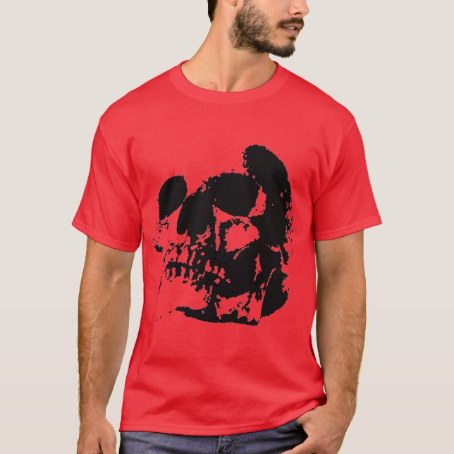 Camiseta sin mangas de los hombres de arte pop (Anverso)