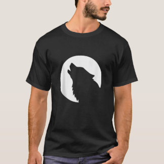 Camiseta sin mangas de luna de lobo