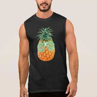 Camiseta Sin Mangas La piña sombrea el tanque