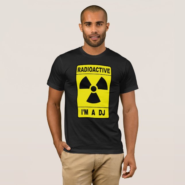 Camiseta sin mangas para DJ radiactivo (Anverso completo)