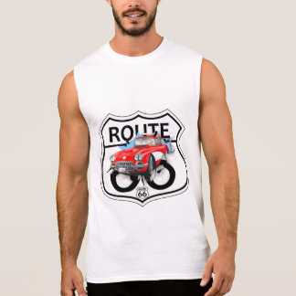 Camiseta Sin Mangas Regalos de la muestra de la ruta 66
