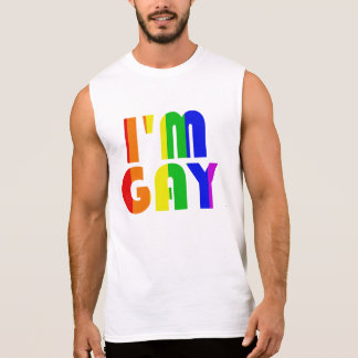 Camiseta Sin Mangas Soy gay
