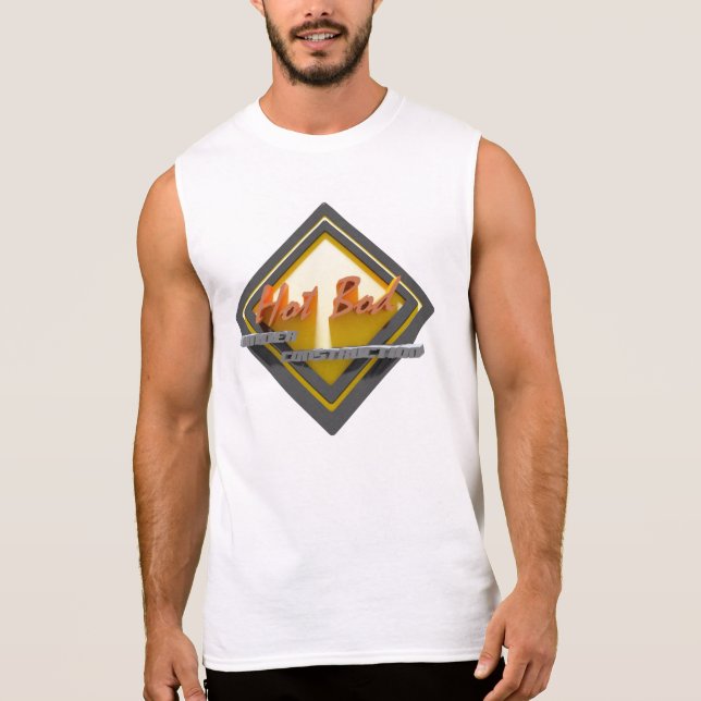 Camiseta Sin Mangas Tío caliente debajo del algodón T sin mangas de la (Anverso)