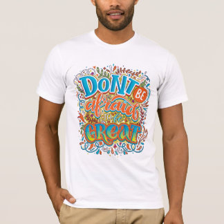 Camiseta sin miedo de Brillantes y Coraje de Motiv