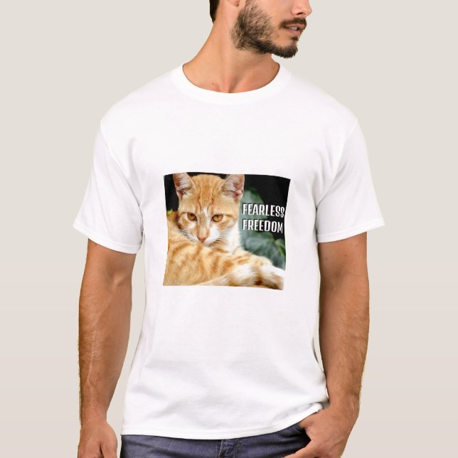Camiseta sin miedo (ligera) (Anverso)
