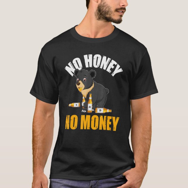 Camiseta Sin miel sin dinero (Anverso)