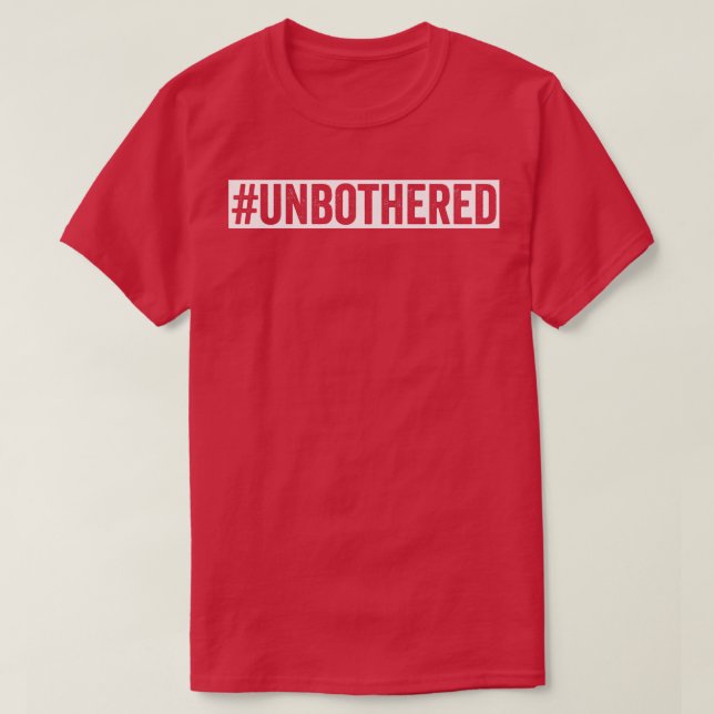 Camiseta Sin molestias (Diseño del anverso)