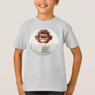 Camiseta SIN NEGOCIO DE MONKEY, por favor