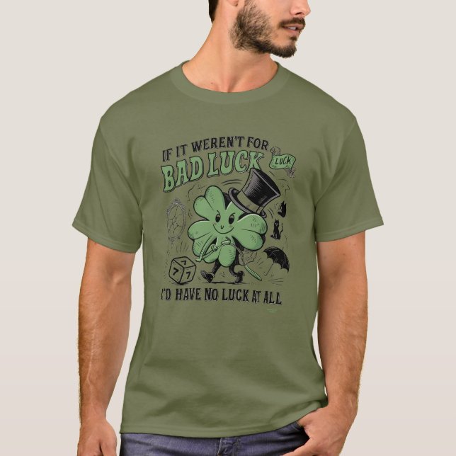 Camiseta Sin ninguna suerte (Anverso)