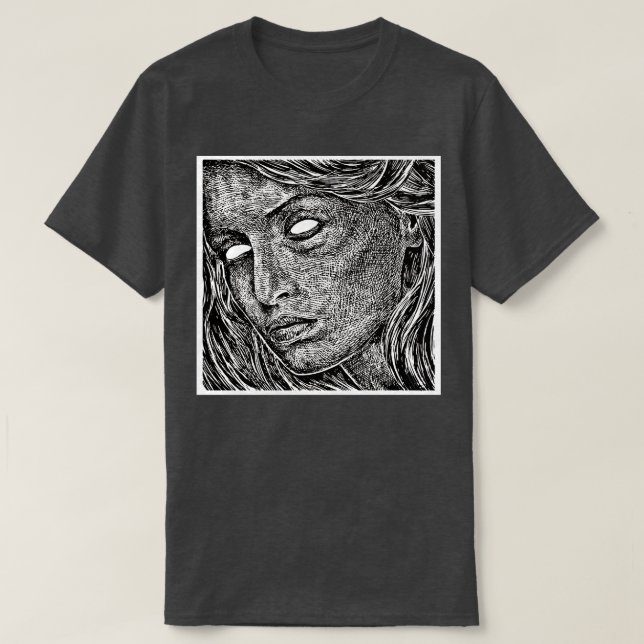 Camiseta Sin ojos (Diseño del anverso)