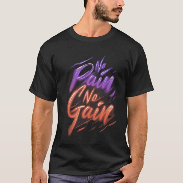 Camiseta sin pai sin ganancia (Anverso)