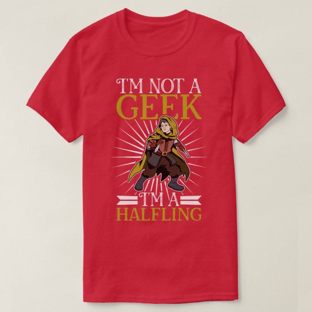 Camiseta Sin paro geek D20 Roleplay Character (Diseño del anverso)
