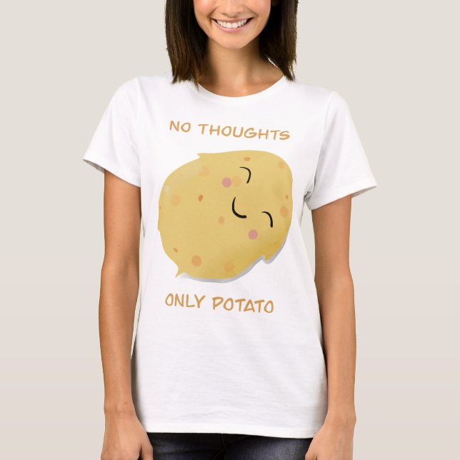 Camiseta ¡Sin pensamientos sólo Papa! (Anverso)