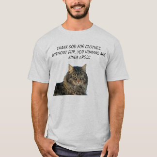 Camiseta Sin Pieles, los humanos son algo groseros