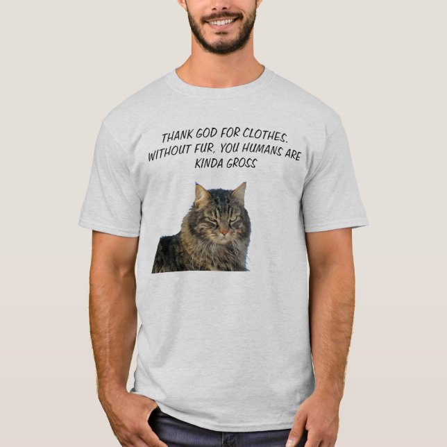 Camiseta Sin Pieles, los humanos son algo groseros (Anverso)